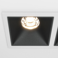 Модульный встраиваемый светодиодный светильник Maytoni Alfa LED DL043-02-10W3K-SQ-WB
