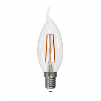Лампа светодиодная филаментная Uniel E14 9W 4000K прозрачная LED-CW35-9W/4000K/E14/CL PLS02WH UL-00005169