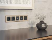 Комплект механизма TV розетки оконечной экранированной 5-1000MHz 3dB Ambrella Volt Alfa MA913005 Комплект механизма TV розетки оконечной экранированной 5-1000MHz 3dB Ambrella Volt Alfa MA913005