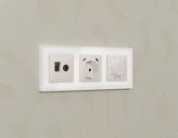 Комплект механизма терморегулятора с датчиком для теплого пола с подсветкой 16A-250V Ambrella Volt Alfa MA205710 Комплект механизма терморегулятора с датчиком для теплого пола с подсветкой 16A-250V Ambrella Volt Alfa MA205710