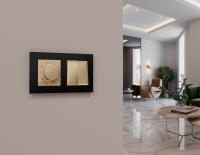 Комплект механизм 2-клавишного перекрестного выключателя 10A-250V Ambrella Volt Alfa MA603030 Комплект механизм 2-клавишного перекрестного выключателя 10A-250V Ambrella Volt Alfa MA603030