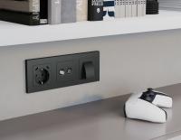 Комплект механизма электрической розетки 2USB С+C 20W (быстрая зарядка) с/з на винтовых зажимах 16A-250V Ambrella Volt Alfa MA910510 Комплект механизма электрической розетки 2USB С+C 20W (быстрая зарядка) с/з на винтовых зажимах 16A-250V Ambrella Volt Alfa MA910510