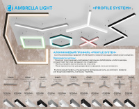 Соединитель угловой для профиля Ambrella light ILLUMINATION GP8052