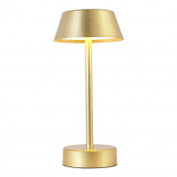 Настольная светодиодная лампа Crystal Lux SANTA LG1 GOLD
